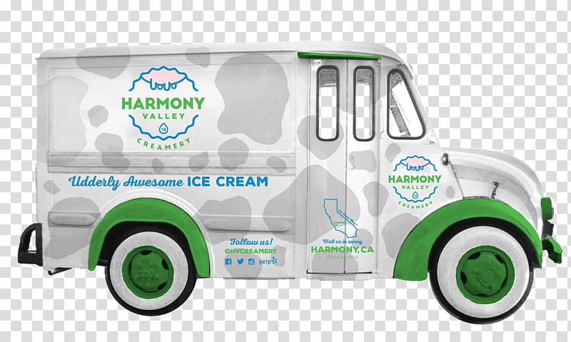 Harmony Valley Creamery Model car Motor vehicle Ice cream, car transparent background PNG clipart