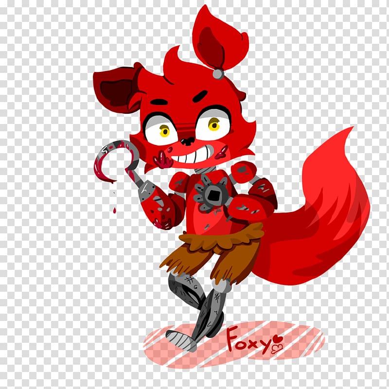 Tired But Hereu0027s A Withered Foxy With An Oc - Fnaf 2 Withered Foxy Png,Foxy  Png - free transparent png images 