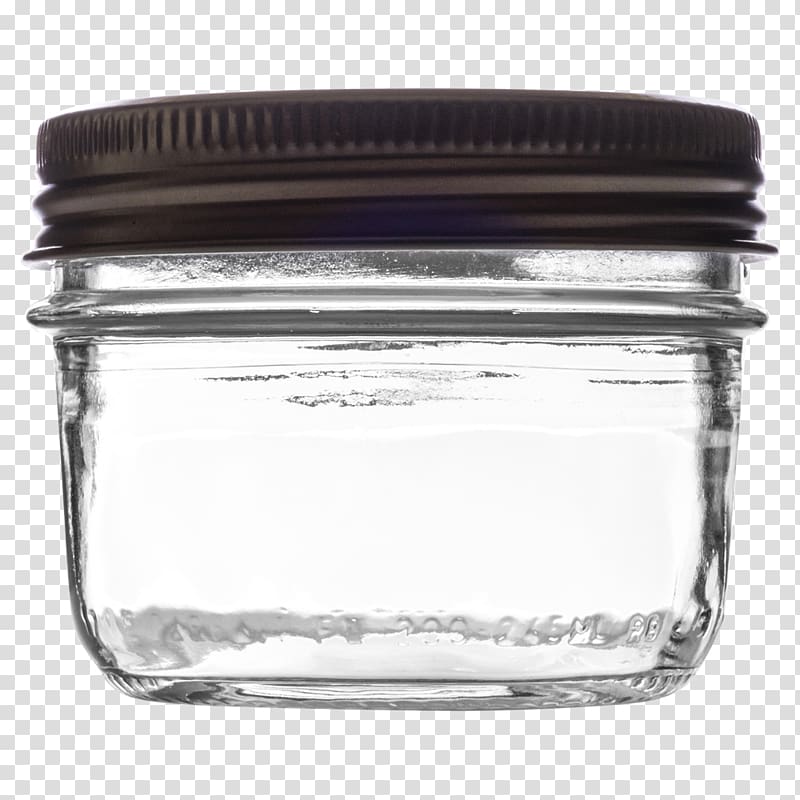 Mason jar Glass Lid Bottle, spice jar transparent background PNG clipart