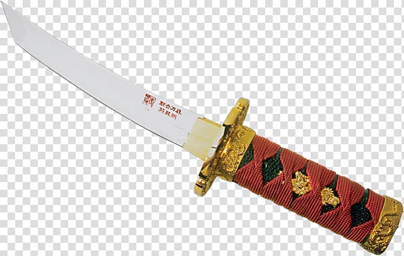 Bowie knife Sword Dagger, The sword transparent background PNG clipart