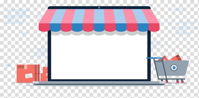 Digital marketing Online shopping Sales E-commerce Retail, store transparent background PNG clipart