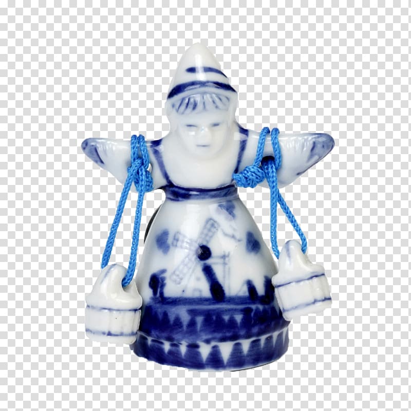 Figurine Cobalt blue, delftware transparent background PNG clipart