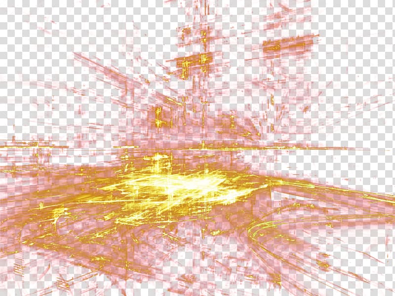shuttle golden light effect transparent background PNG clipart