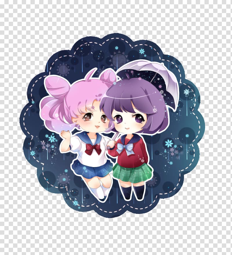 Sailor Saturn Chibiusa Manga Anime, Chibi transparent background PNG clipart