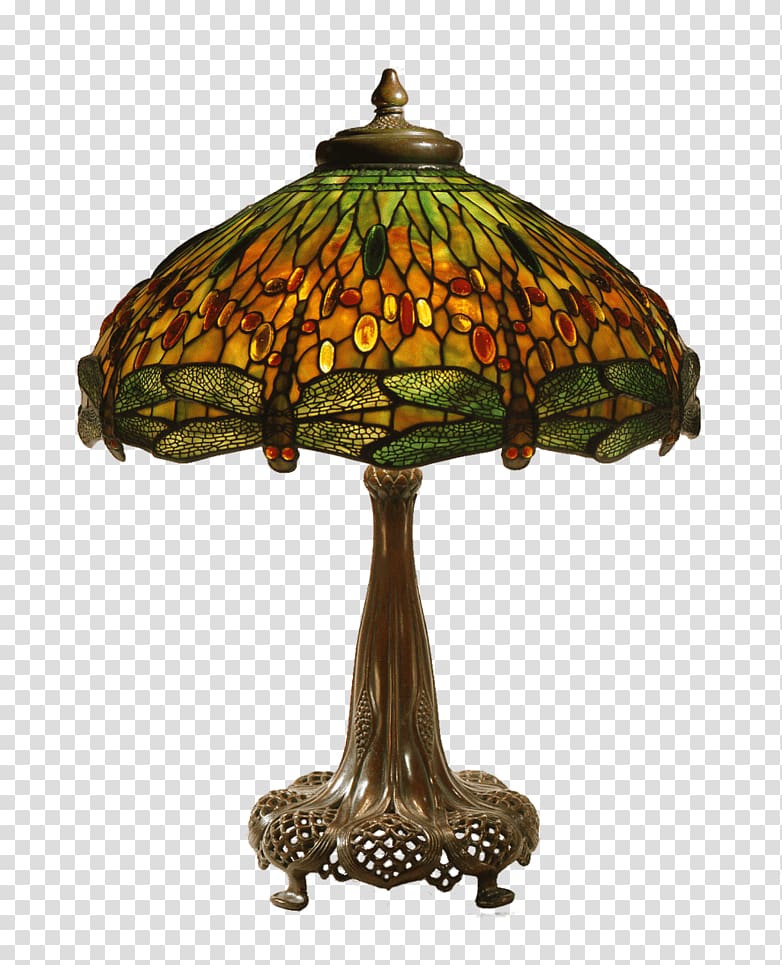 Art Nouveau Tiffany lamp Art Deco Electric light, hanging lamp lamp transparent background PNG clipart