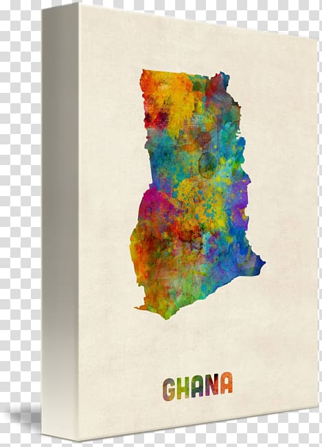 Ghana Art Watercolor painting Canvas print, painting transparent background PNG clipart