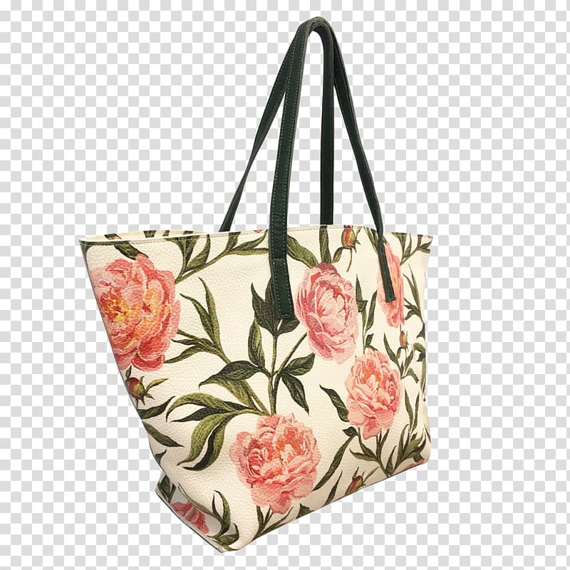 Tote bag Paige Gamble Handbag Leather, creative peony transparent background PNG clipart