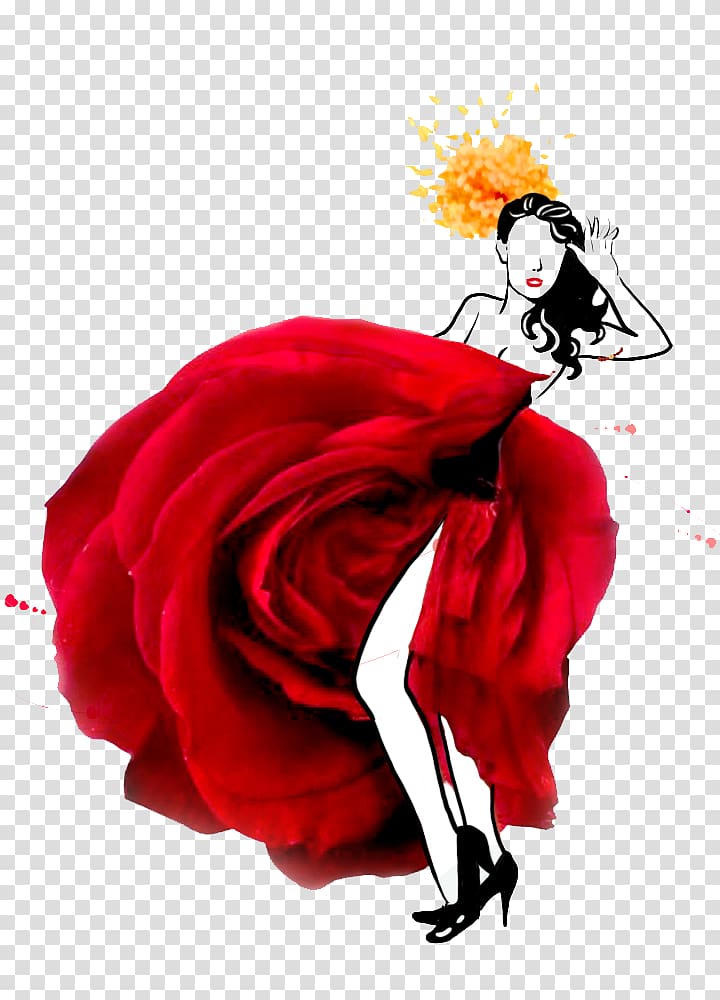 Andalusia Flamenco: Dance Class Cante flamenco, Rose Lover transparent background PNG clipart