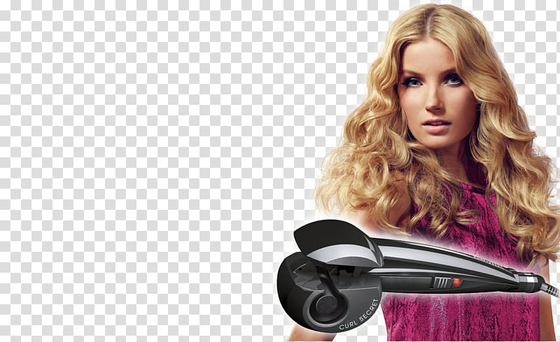 Hair iron BaByliss Curl Secret 2667U Hair straightening Hair roller, hair transparent background PNG clipart