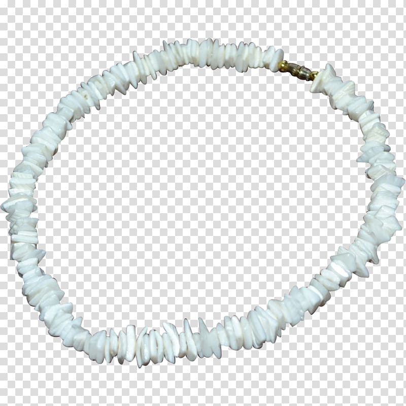 Puka shell Hawaii Necklace Turquoise Choker, necklace transparent background PNG clipart