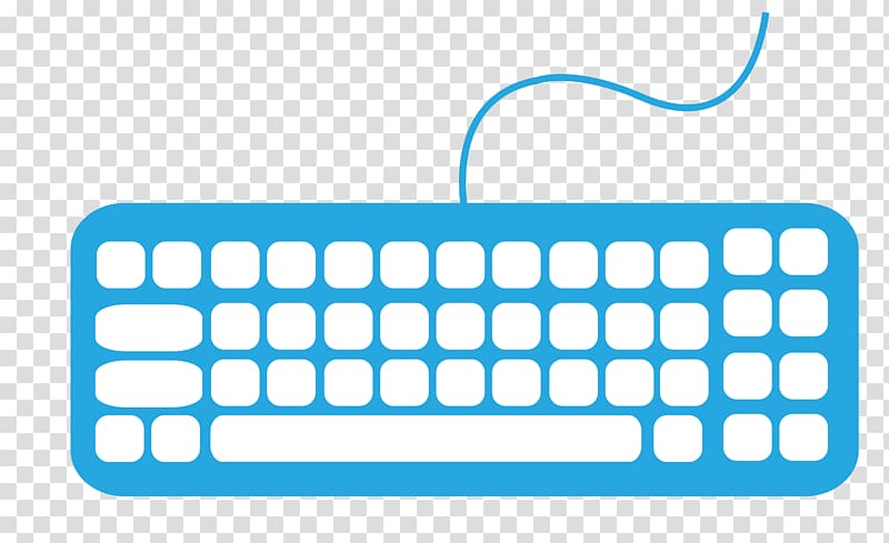 Computer keyboard Illustration, keyboard transparent background PNG clipart