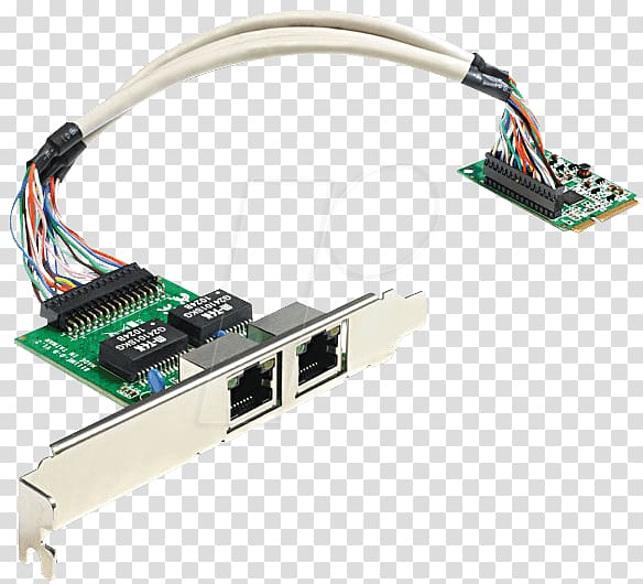 Network Cables PCI Express Mini PCI Network Cards & Adapters Gigabit Ethernet, others transparent background PNG clipart