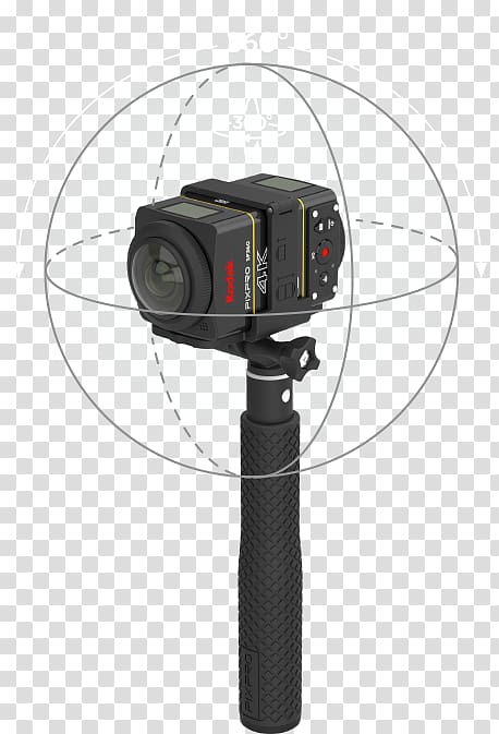 Samsung Gear 360 Kodak PIXPRO SP360 Action camera Immersive video Video Cameras, 360 Degrees transparent background PNG clipart