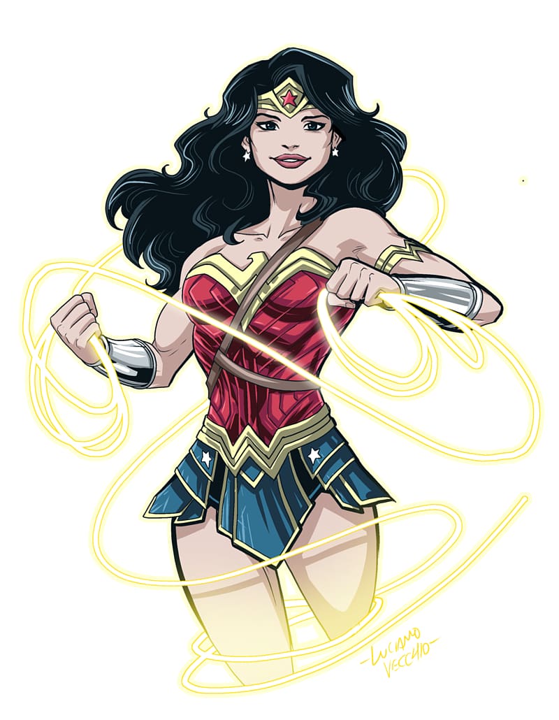 Diana Prince Batman Justice League Comic book Fan art, Wonder Woman transparent background PNG clipart