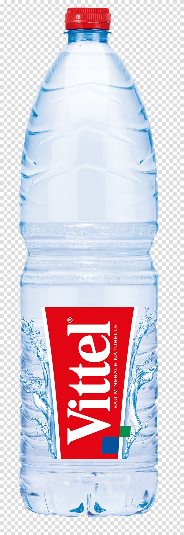 Carbonated water Vittel Bottled water Nestlé Waters, bottle transparent background PNG clipart