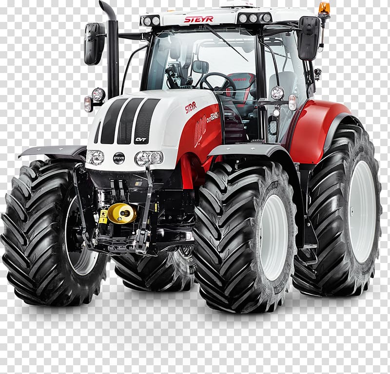Steyr Tractor Agriculture Case IH Machine, tractor transparent background PNG clipart