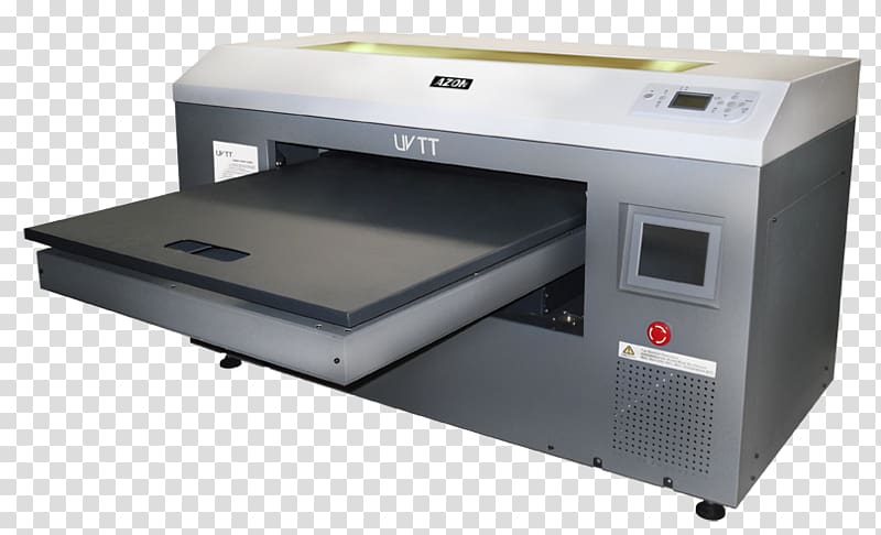 Laser printing Flatbed digital printer Ultraviolet CMYK color model, printer transparent background PNG clipart