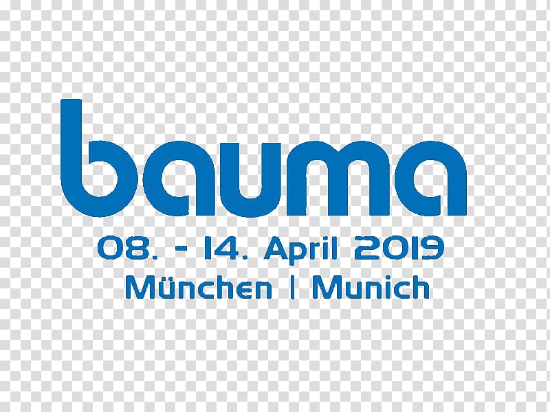 BAUMA Munich bauma 2019 0 Logo, International Trade Fair transparent background PNG clipart