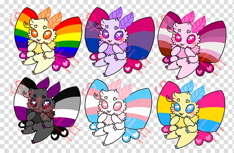 Butterfly Gay pride LGBT Art, butterfly transparent background PNG clipart