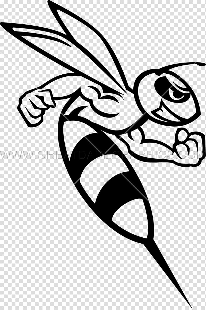 Bee Wasp Bald-faced hornet Vespa simillima , angry transparent background PNG clipart