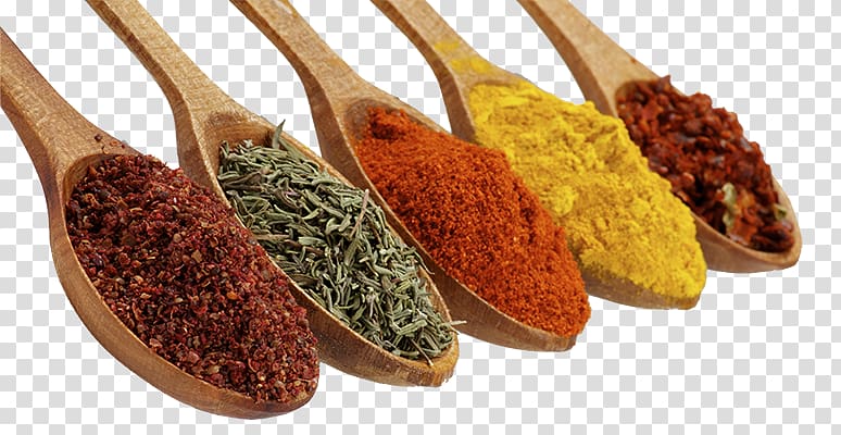 several spoons of spices, Ras el hanout Herb Condiment Health Coffee, food spices transparent background PNG clipart