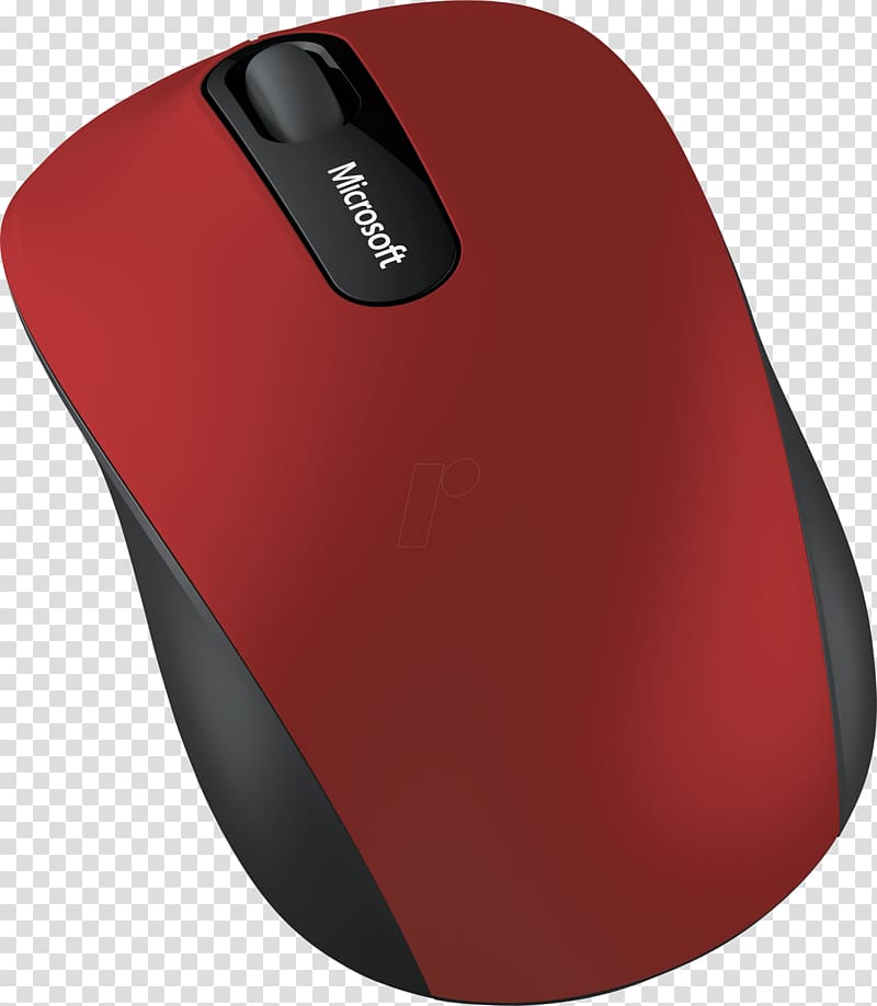Computer mouse Microsoft Bluetooth Mobile Mouse 3600 Optical mouse Wireless Microsoft Corporation, Computer Mouse transparent background PNG clipart