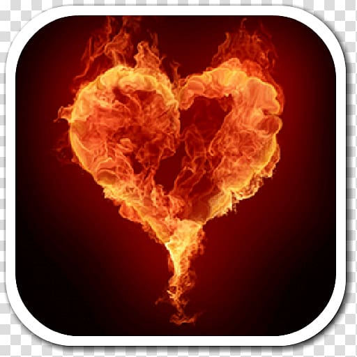 Fire Flame Heart Light Desktop , fire transparent background PNG clipart