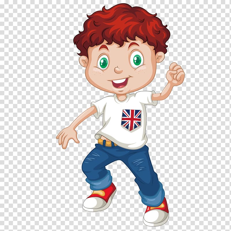 , A boy with a fist transparent background PNG clipart