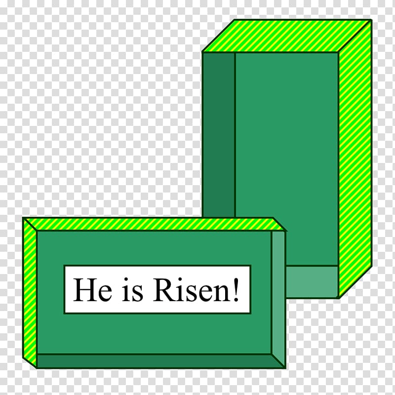 Brand Logo Green, He Is Risen transparent background PNG clipart