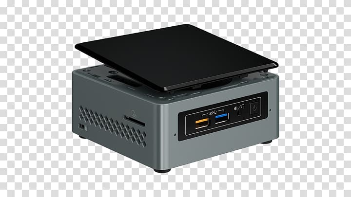 Intel BOXNUC7I3BNH NUC Next Unit of Computing Celeron Barebone Computers, intel transparent background PNG clipart