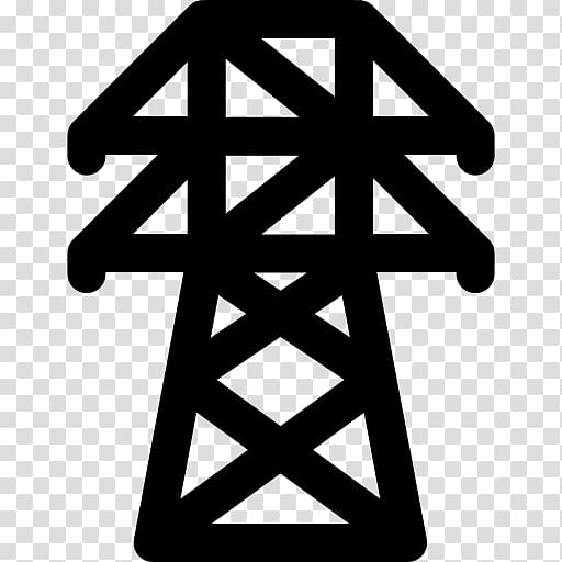 Electricity Transmission tower Computer Icons Electrical energy, electric tower transparent background PNG clipart