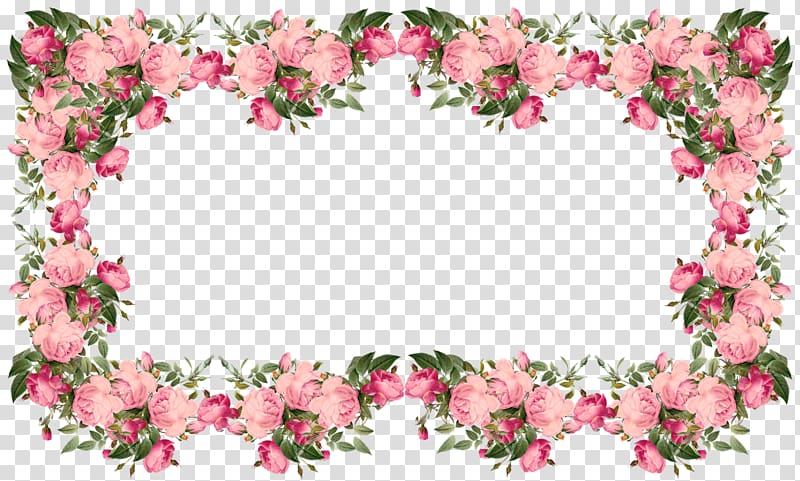 Borders and Frames Flower , border transparent background PNG clipart