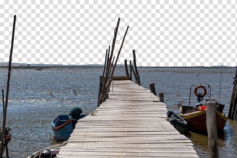 On the wooden jetty at a small fishing harbour *200*. - a Royalty Free  Stock Photo from Photocase