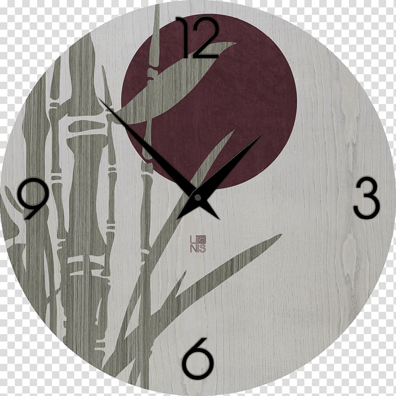 Clock Wood Table Marquetry Väggur, Purple Wall Clock transparent background PNG clipart
