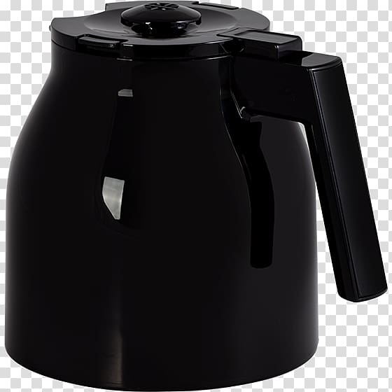 Electric kettle Melitta Coffeemaker Black, enjoy the look transparent background PNG clipart