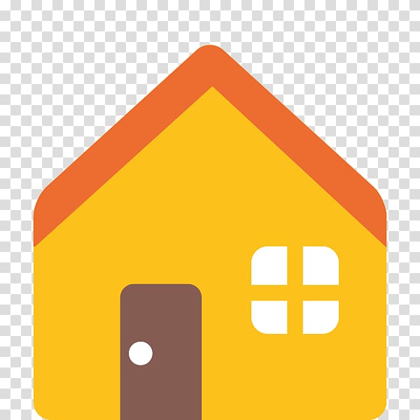 Emoji House Building Vastu shastra Noto fonts, cottage transparent background PNG clipart