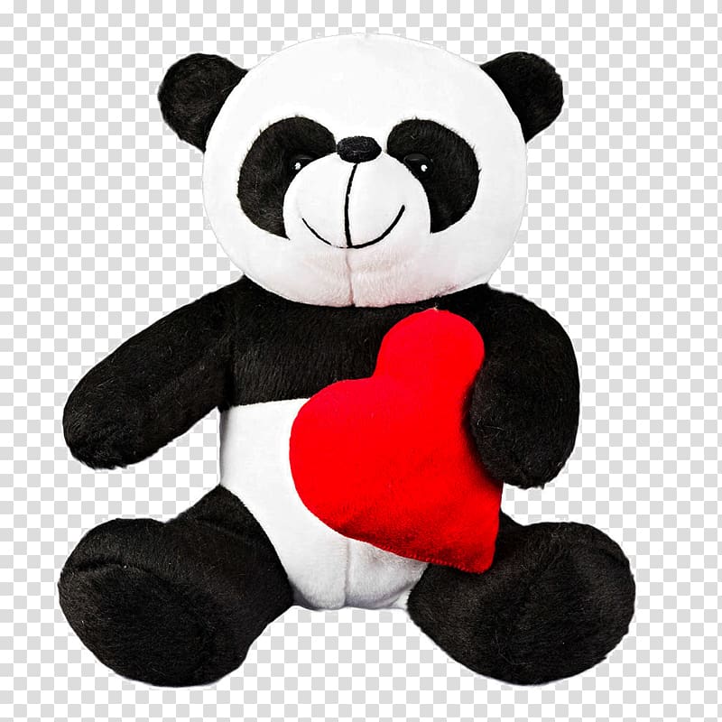 Teddy bear Giant panda Plush Stuffed Animals & Cuddly Toys, panda transparent background PNG clipart