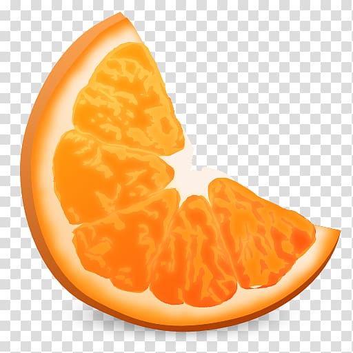 orange slice, mandarin orange vegetarian food tangelo peel, Apps clementine transparent background PNG clipart