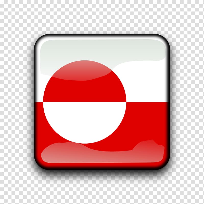 Flag of Greenland , Flag transparent background PNG clipart