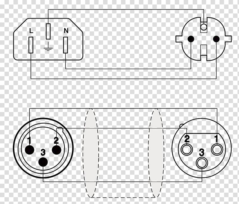 Microphone XLR connector Wiring diagram Electrical cable Schuko, XLR Connector transparent background PNG clipart