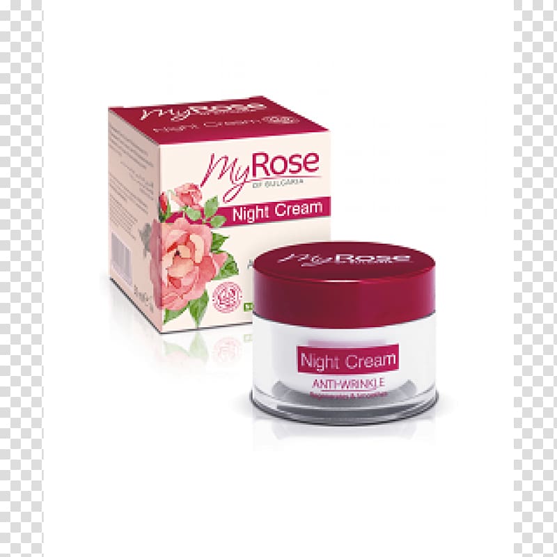 Damask rose Anti-aging cream Moisturizer Wrinkle, exquisite packaging anti sai cream transparent background PNG clipart