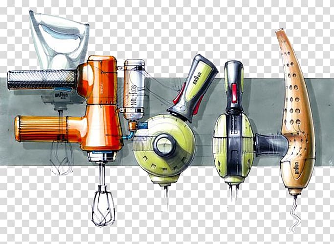 Design Sketching Industrial design Drawing Sketch, Hand-painted tools transparent background PNG clipart