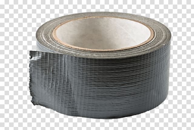 gray packaging tape, Roll Of Duct Tape transparent background PNG clipart