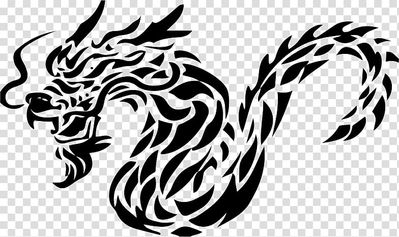China Chinese dragon Tattoo, China transparent background PNG clipart