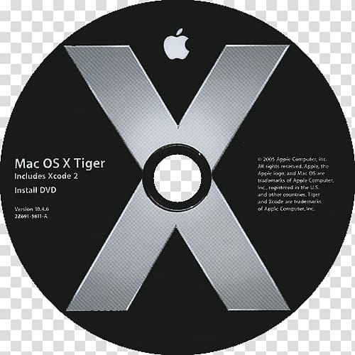 Mac OS X Tiger Apple's transition to Intel processors macOS, apple transparent background PNG clipart