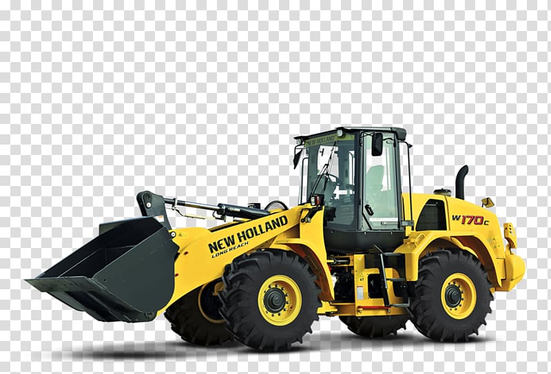 CNH Global New Holland Agriculture Loader Agricultural machinery New Holland Construction, WHEEL LOADER transparent background PNG clipart