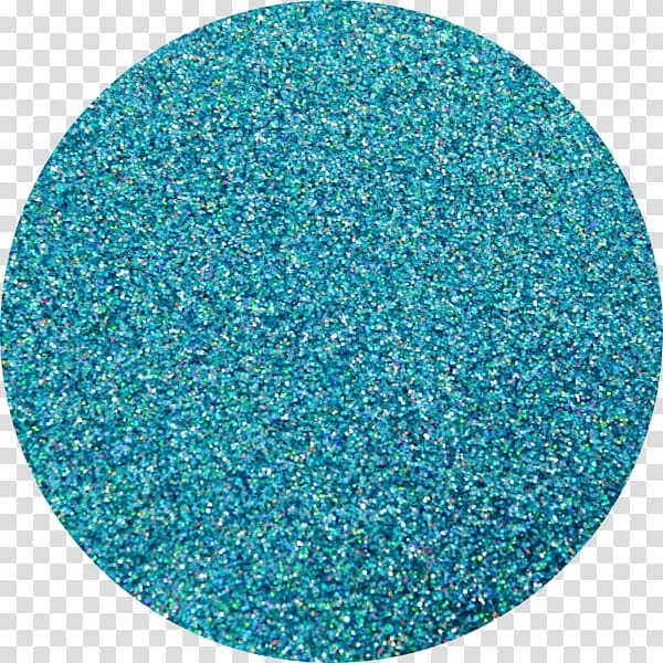 Glitter Color Turquoise Pigment Cosmetics, hologram transparent background PNG clipart