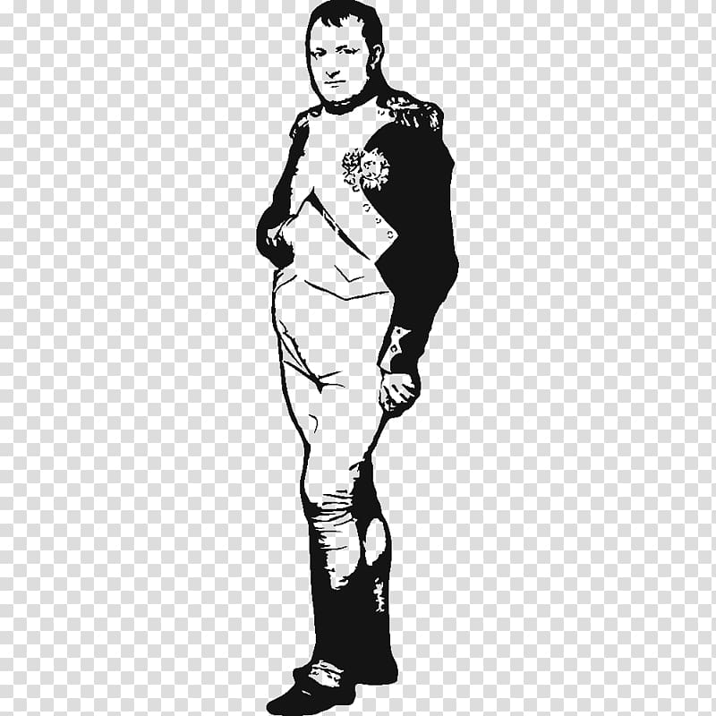 standing person illustration, Napoleon Standing transparent background PNG clipart