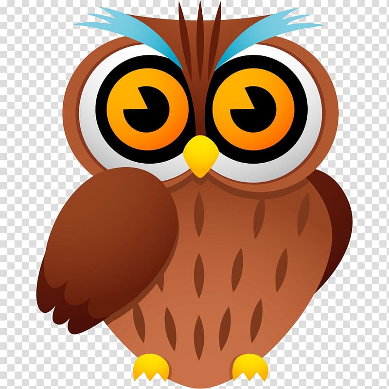 Owl Bird Cartoon Drawing , Cute owl transparent background PNG clipart