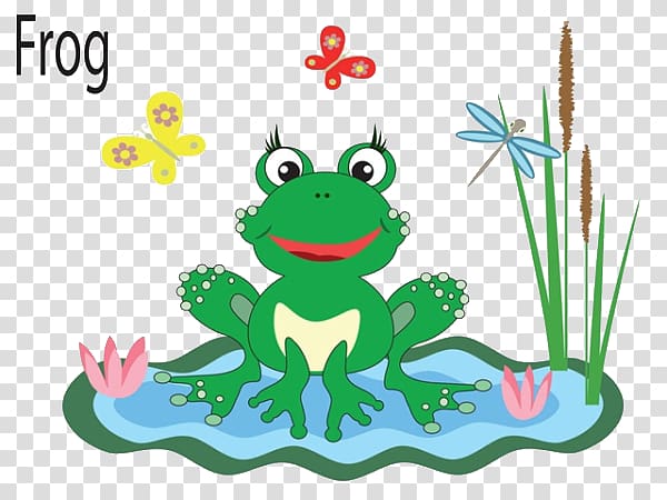 Drawing Illustration, Cartoon frog transparent background PNG clipart